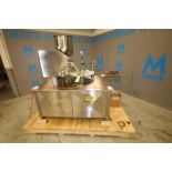 M & O Industries S/S Syringe Filler, Model Monobloc, SN P-216, with 12-Station Turntable, Cap Feeder