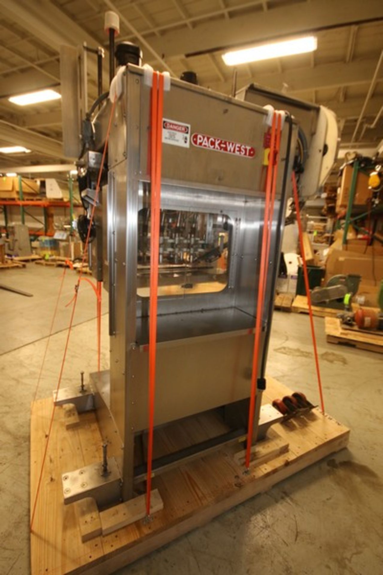 Pack West Precision Packaging Systems 8-Head S/S Inline Capper, Model AUTO 200 CAPPER, SN C-8-A/C- - Image 9 of 11