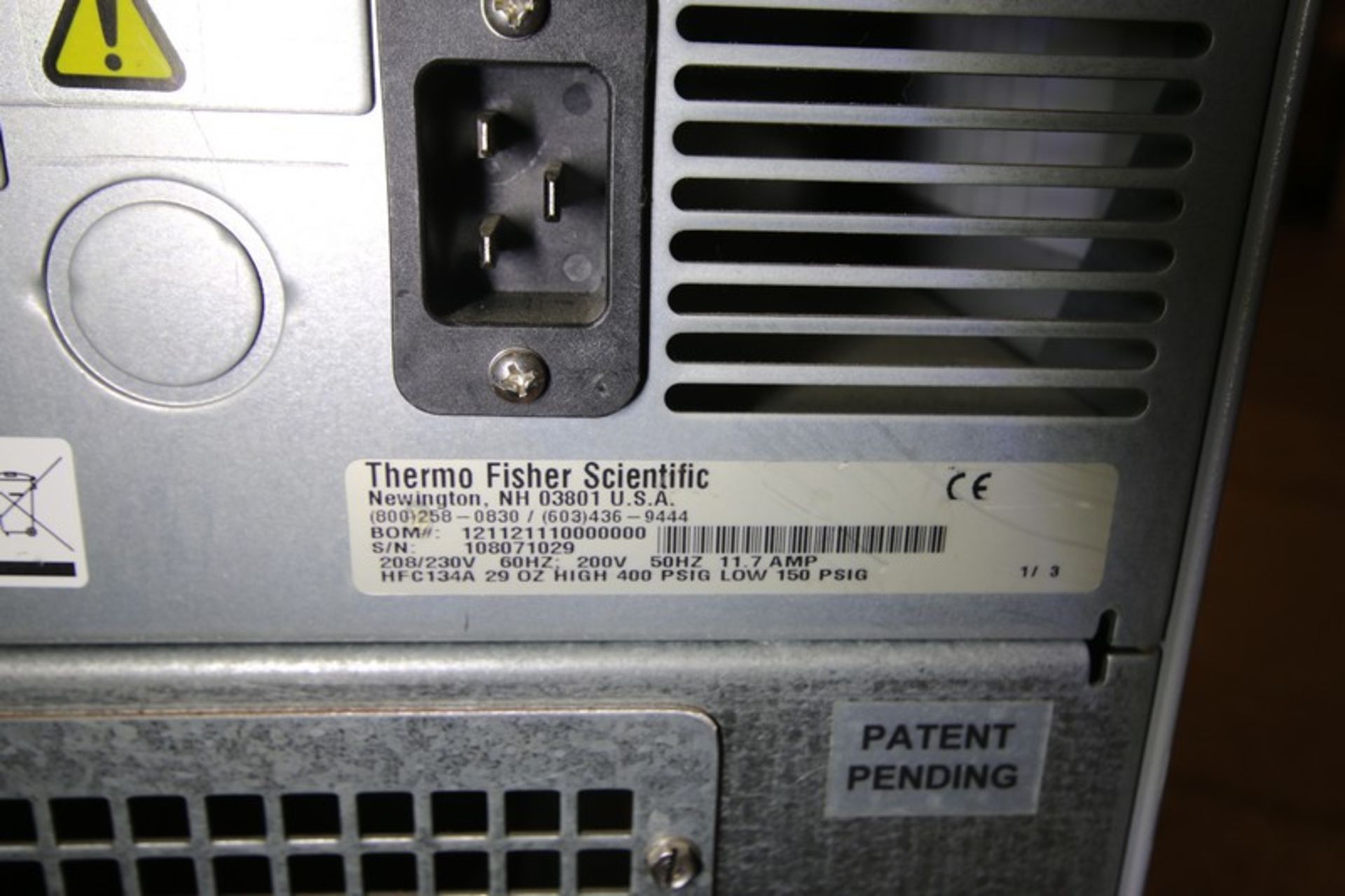 Thermo Scientific Thermoflex 2500 Recirculating Chiller, SN 108071029, 208/230V (INV#101641) ( - Image 6 of 6