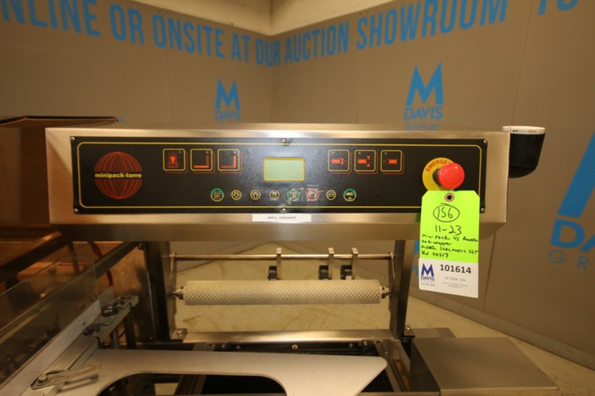 Minipack S/S Shrink Bundler / Overwrapper, Model Sealmatic 56T, SN 00517, with 14" W Conveyor, - Image 3 of 15