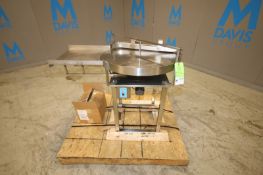 28" W x 32" H Round S/S Accumulation Conveyor, 110V (INV#101628) (Located @ the MDG Auction Showroom