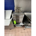 EAGLE RED HOTS TWO BASKET COUNTER FRYER