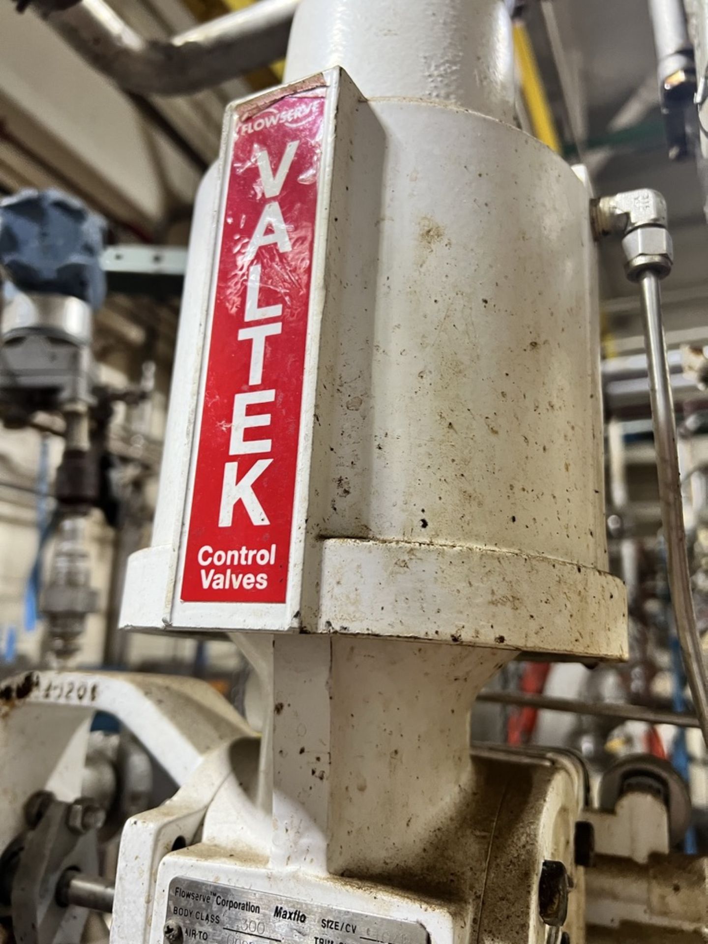 (4) VALTEK CONTROL VALVES WITH FLOWSERVE EXPLOSION PROOF TRANSDUCERS (SIMPLE LOADING FEE $220) - Image 7 of 24