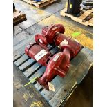 (2) BELL AND GOSSETT IN-LINE CENTRIUGAL PUMPS, MODEL 3X95C, SIZE 80 3 X 3 X 9.5, 5-HP