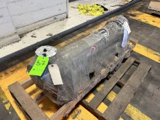 ENERQUIP S/S SHELL AND TUBE HEAT EXCHANGER, MAWP 150 PSI @ 375 F (SEE MFG TAG IN PHOTOS F