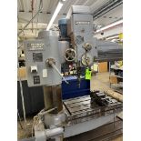 FOSDICK SENSITIVE RADIAL DRILLING MACHINE, POWER ELEVATING TABLE (SIMPLE LOADING FEE $550)