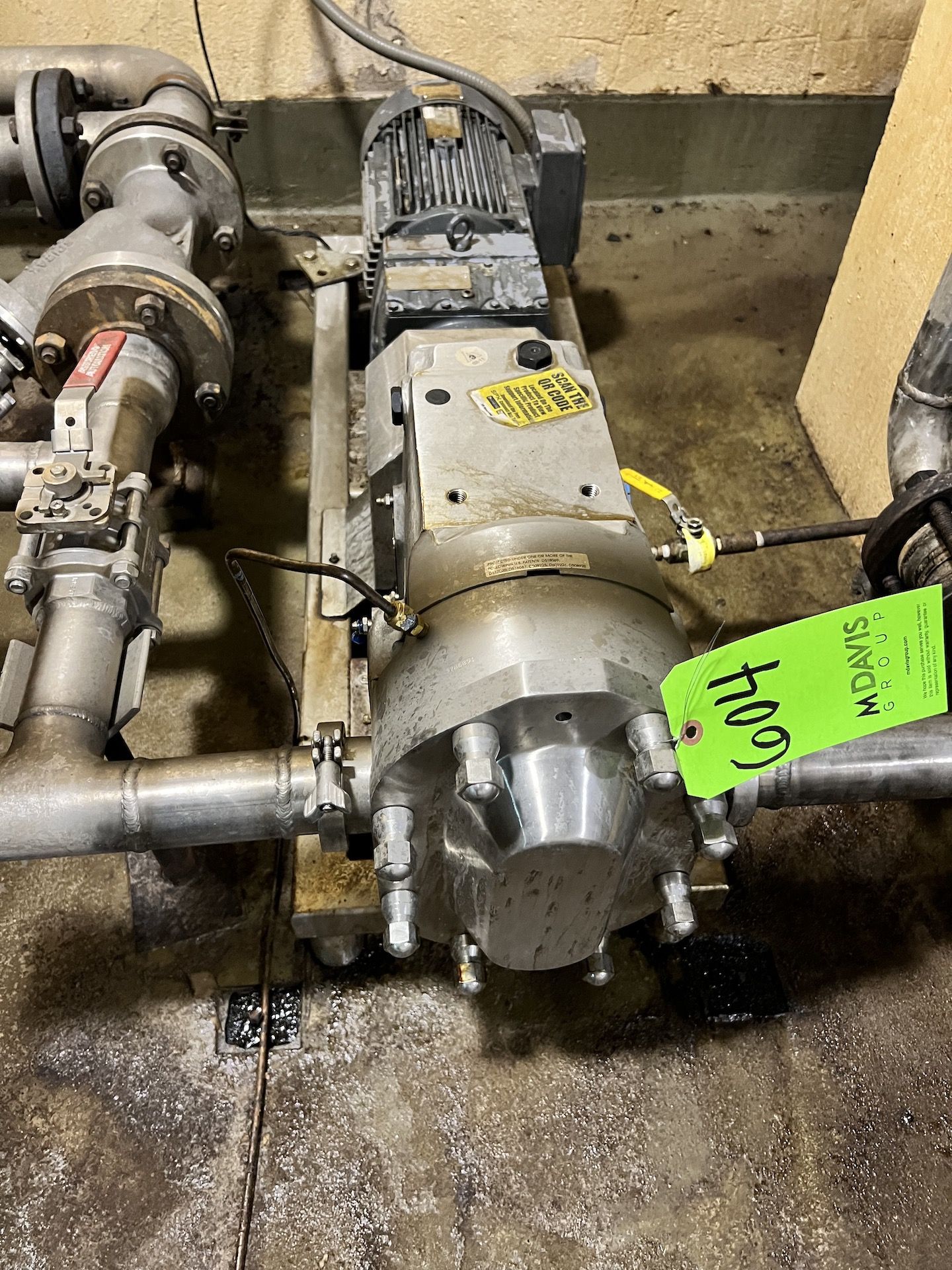 2019 SPX / WAUKESHA CHERRY BURRELL POSITIVE DISPLACEMENT PUMP, MODEL 060 U2, S/N 1000003706891 - Image 2 of 9