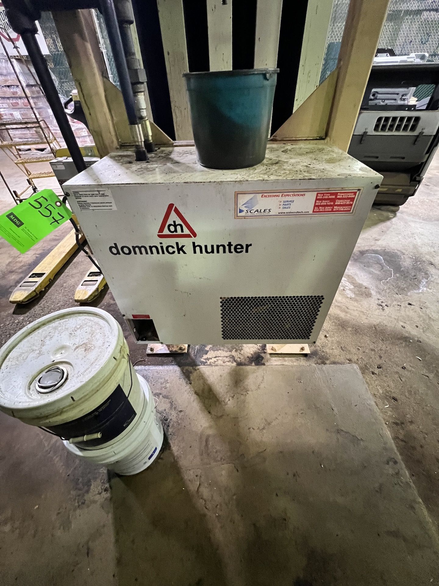 DOMNICK HUNTER AIR DRYER, MODEL CRD100 FLOAT-115/1/60, S/N 2928410004 (SIMPLE LOADING FEE $165)