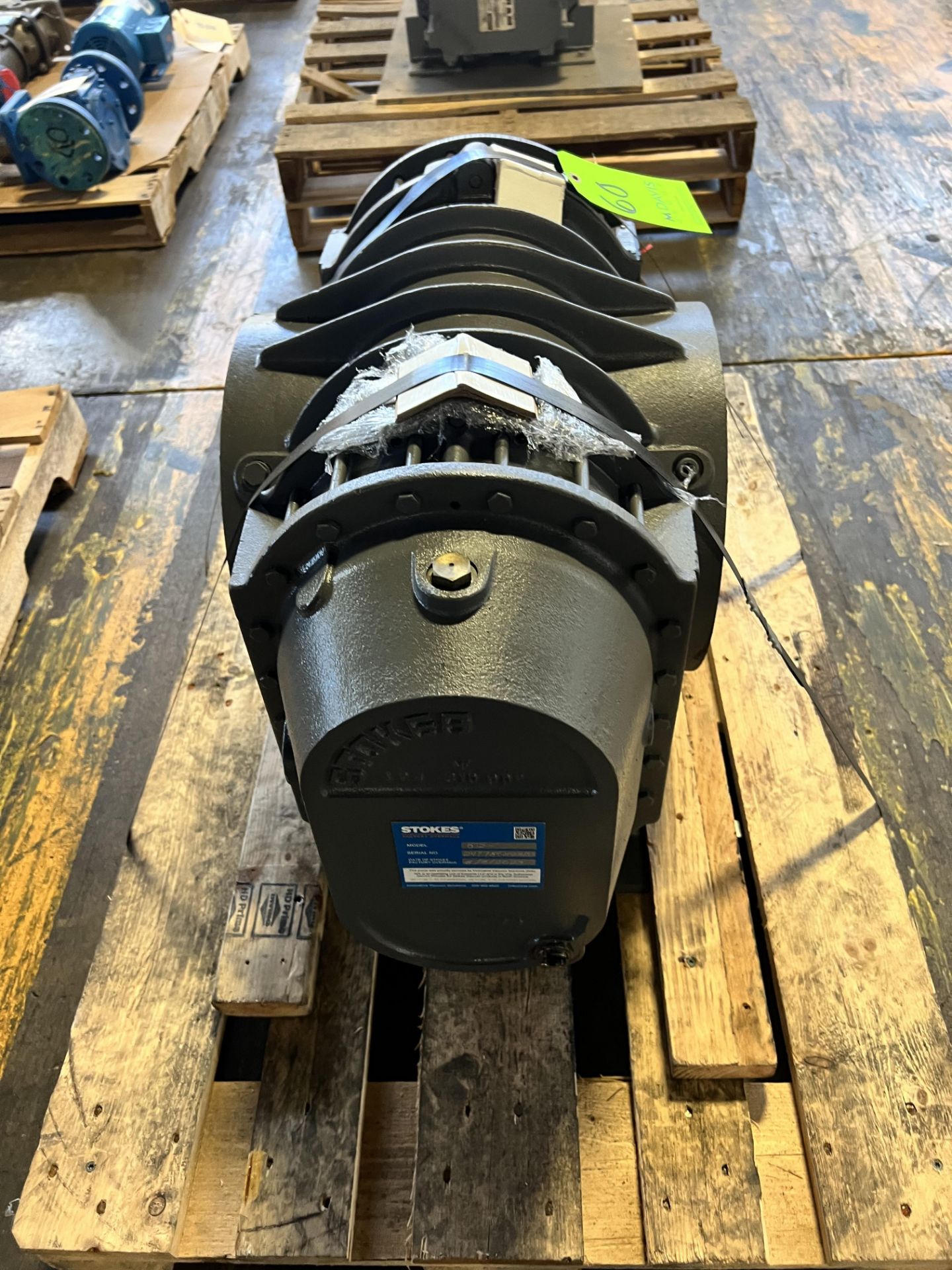 NEW 2023 STOKES EDWARDS VACUUM BLOWER PUMP HEAD, MODEL 615-1, S/N 247784X05/99, CAT NUMBER 7MP, 2050 - Image 3 of 8