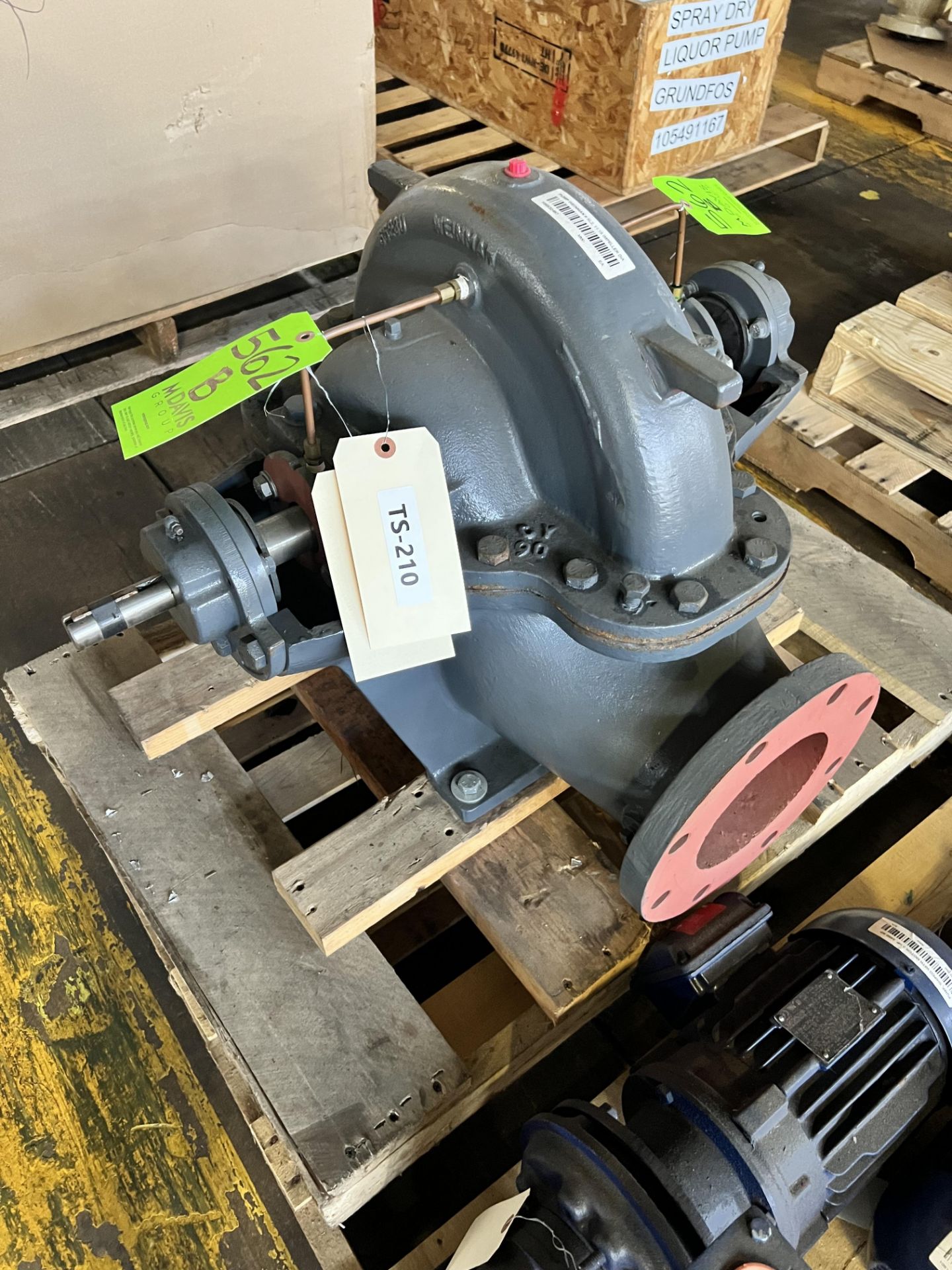 NEW WEINMAN AXIALLY SPLIT CASE SUCTION PUMP HEAD (SIMPLE LOADING FEE $110) - Image 5 of 18