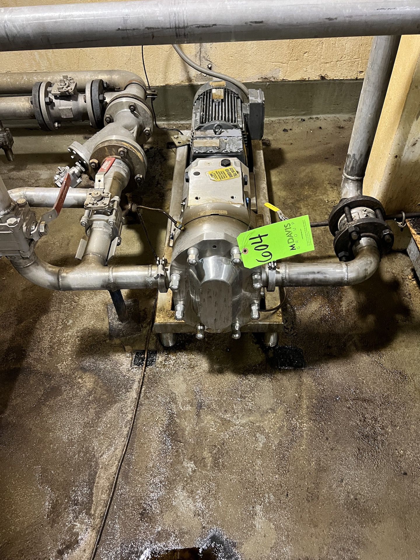 2019 SPX / WAUKESHA CHERRY BURRELL POSITIVE DISPLACEMENT PUMP, MODEL 060 U2, S/N 1000003706891