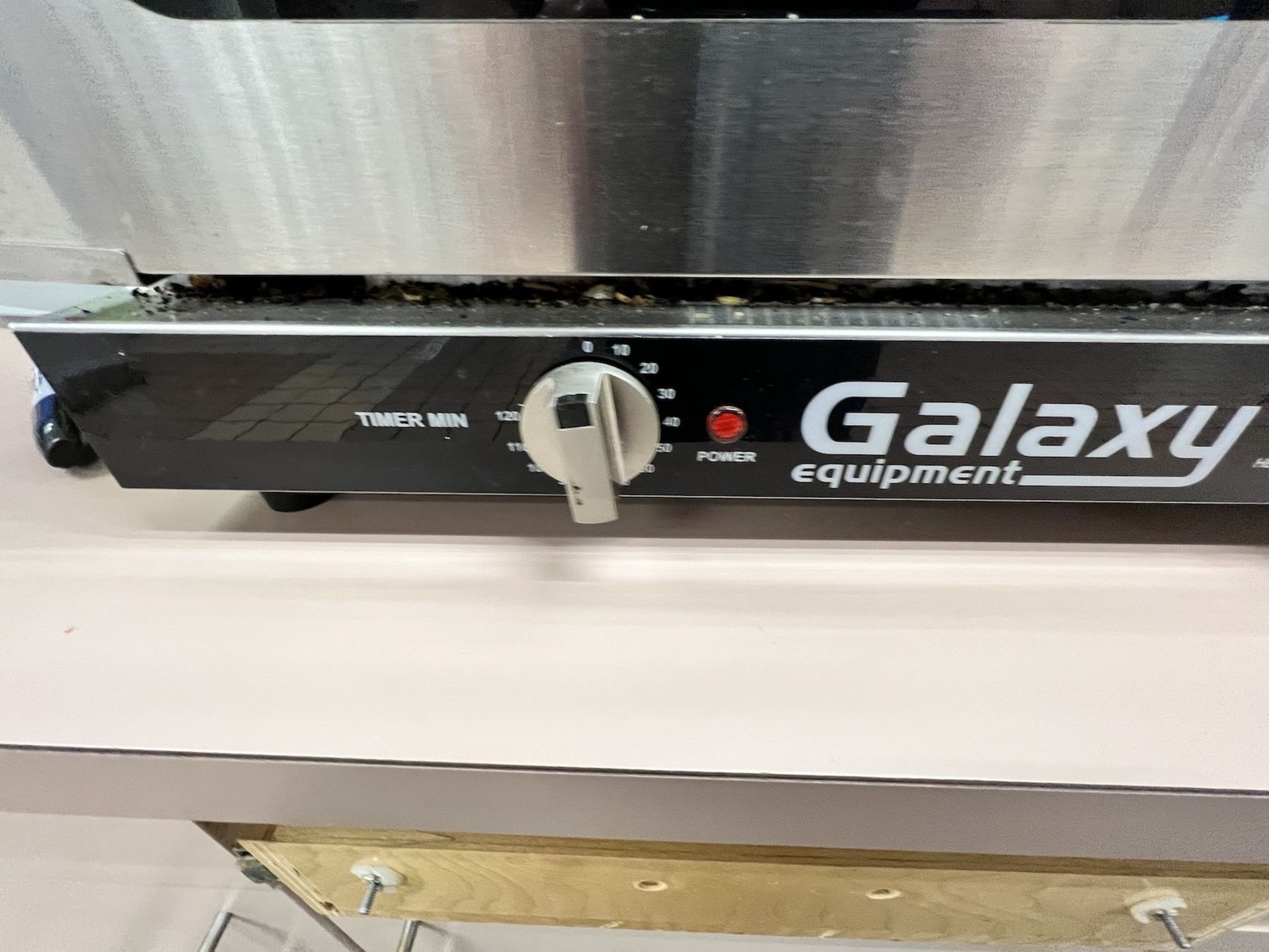 GALAXY EQUIPMENT TABLETOP 1/2 SIZE CONVECTION OVEN (SIMPLE LOADING FEE $55) - Image 3 of 5