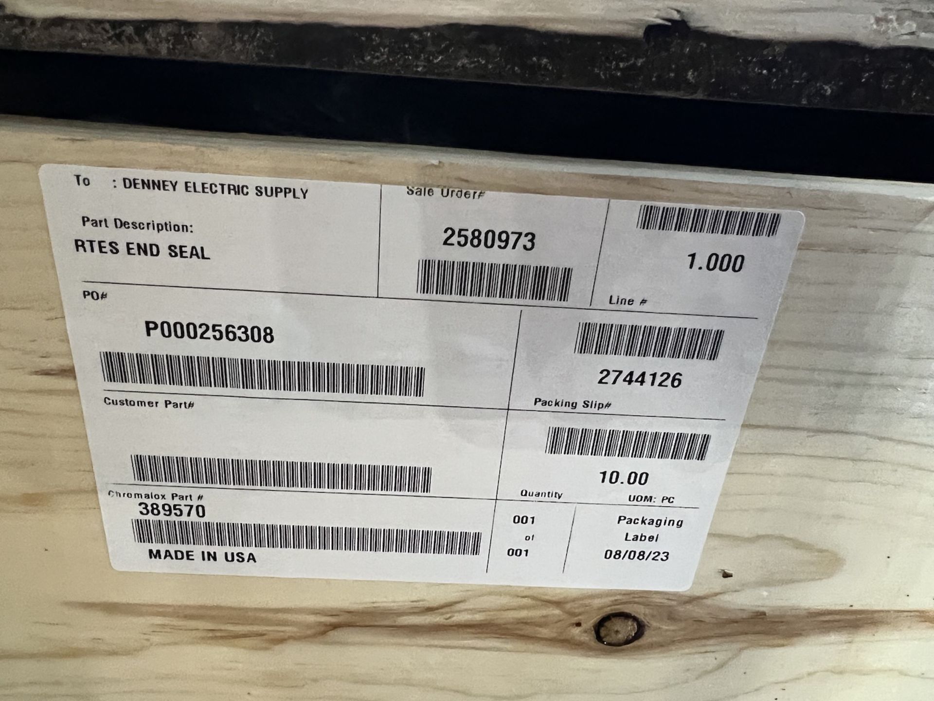 NEW CHROMALOX CIRCULATION HEATER, CAT NO. GCHI-3-005P-E4XX, 1-3 PHASE, 480 V (SIMPLE LOADING FEE $ - Image 21 of 21