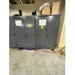 (2) STRONGHOLD HEAVY DUTY STORAGE CABINETS, DOES NOT INCLUDE CONTENTS (SIMPLE LOADING FEE $110)