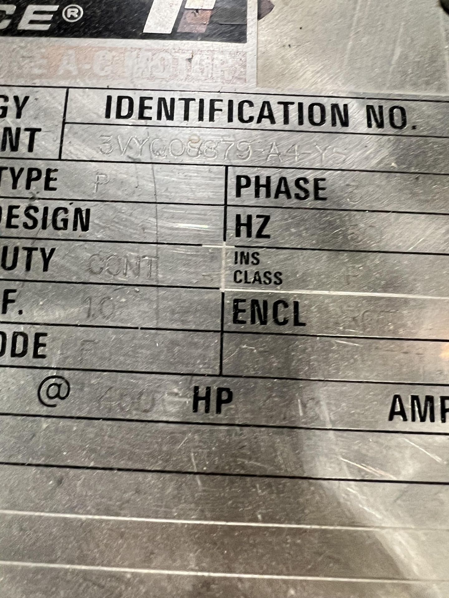 FRICK 450-HP BOOSTER AMMONIA SCREW COMPRESSOR, MODEL TDSB355L, S/N TDSH355L0032KZRB, 3568 RPM, - Image 16 of 16