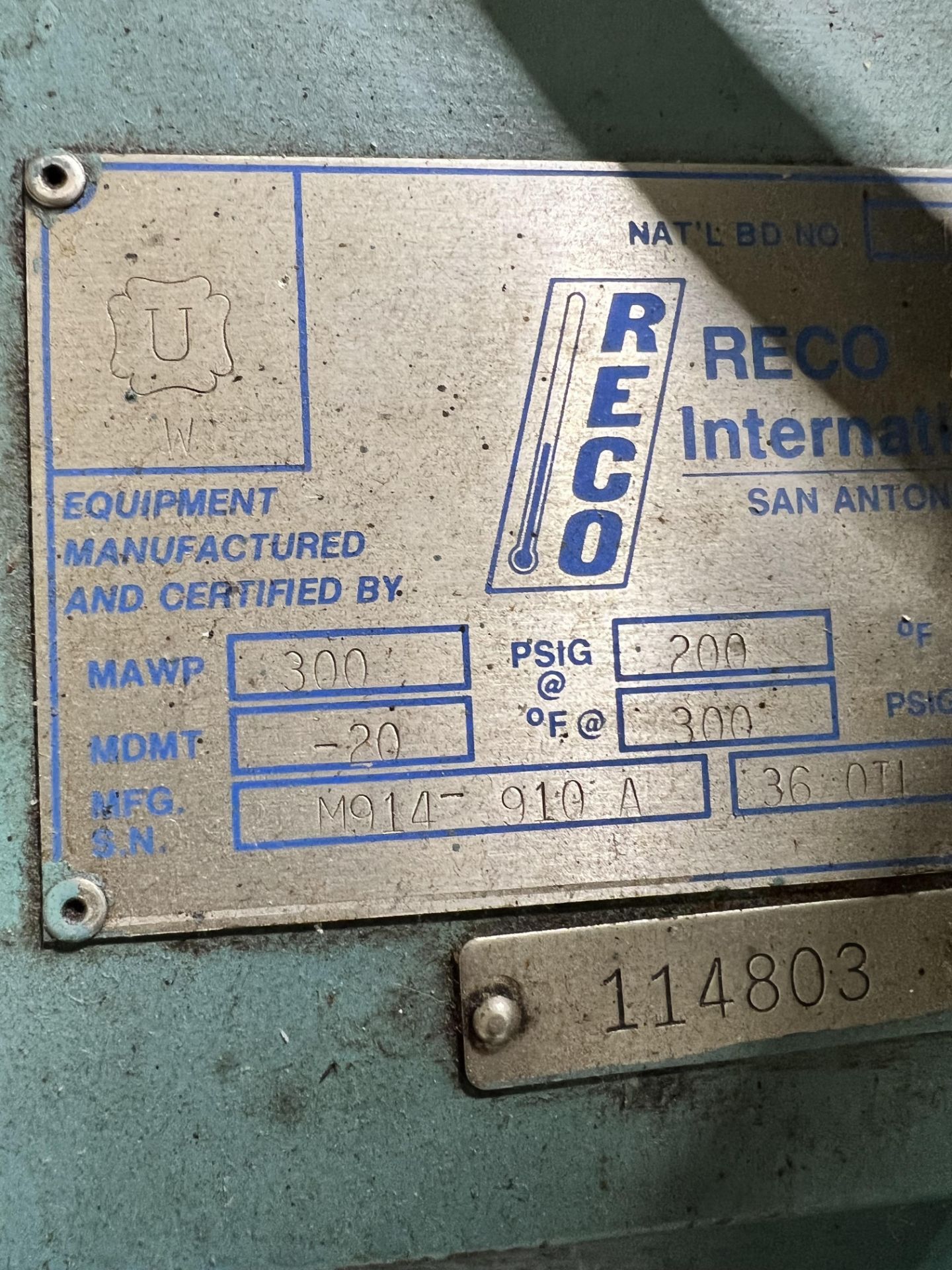 FRICK AMMONIA SCREW COMPRESSOR, MODEL TDSH283S1274G, 3600 RPM (SIMPLE LOADING FEE $14,850) - Image 9 of 28