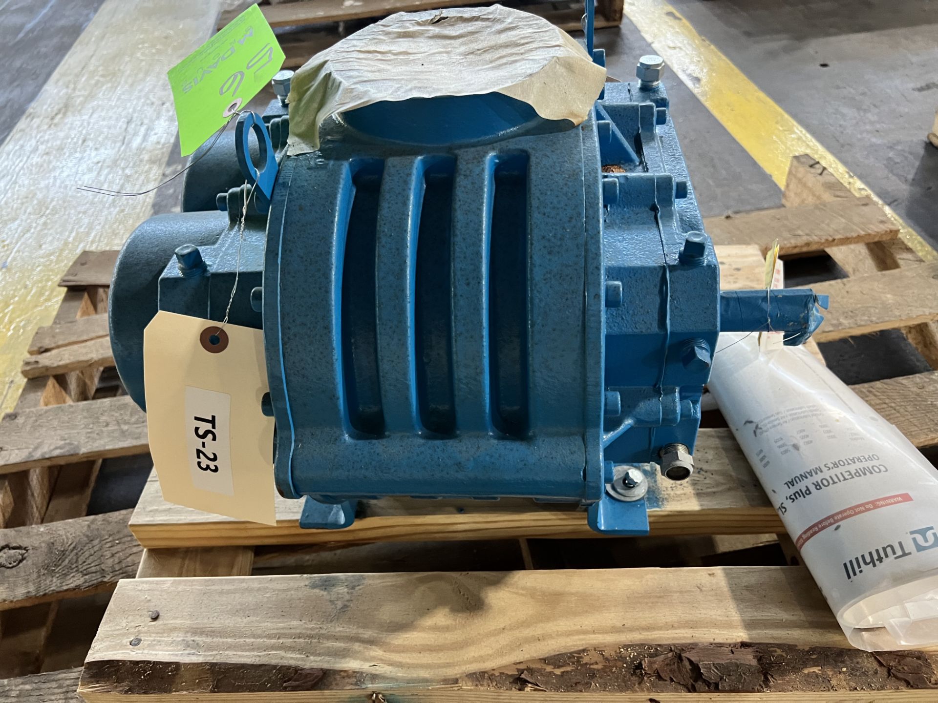 NEW 2016 TUTHILL ROTARY POSITIVE DISPLACEMENT BLOWER PUMP HEAD, MODEL 5006-22L 3N, S/N 3366161602, - Image 4 of 9