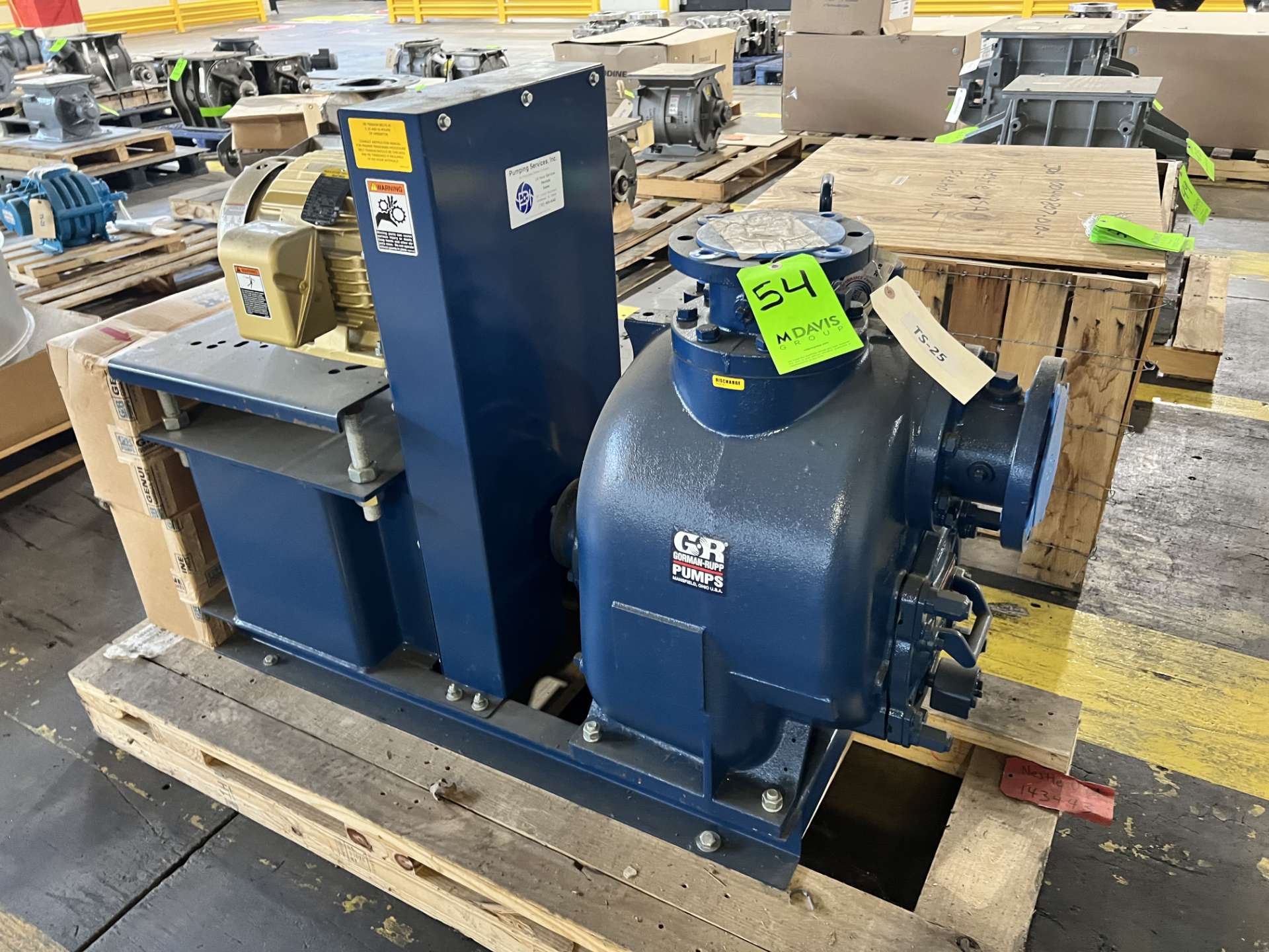 1071 Rupp Models NEW GORMAN RUPP SOLIDS-HANDLING SELF PRIMING CENTRIFUGAL PUMP, MODEL ...
