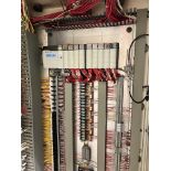 (7) ALLEN BRDLEY CONTROLLER RACKS, CONTROLNET COAX CONTROLLERS, A-B CIRCUIT BREAKERS , ALLEN BRADLEY