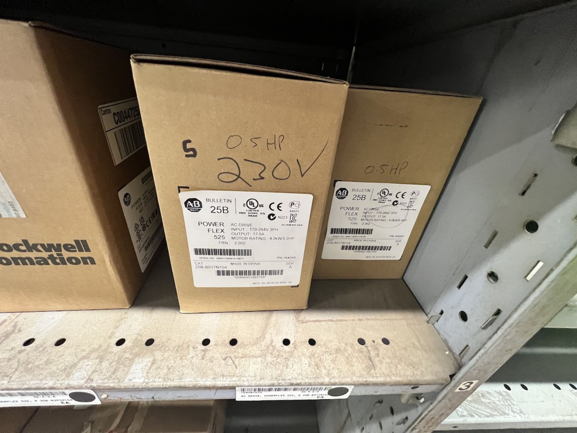 (12) ALLEN BRADLEY POWERFLEX VFDS (SIMPLE LOADING FEE $550) - Image 2 of 14