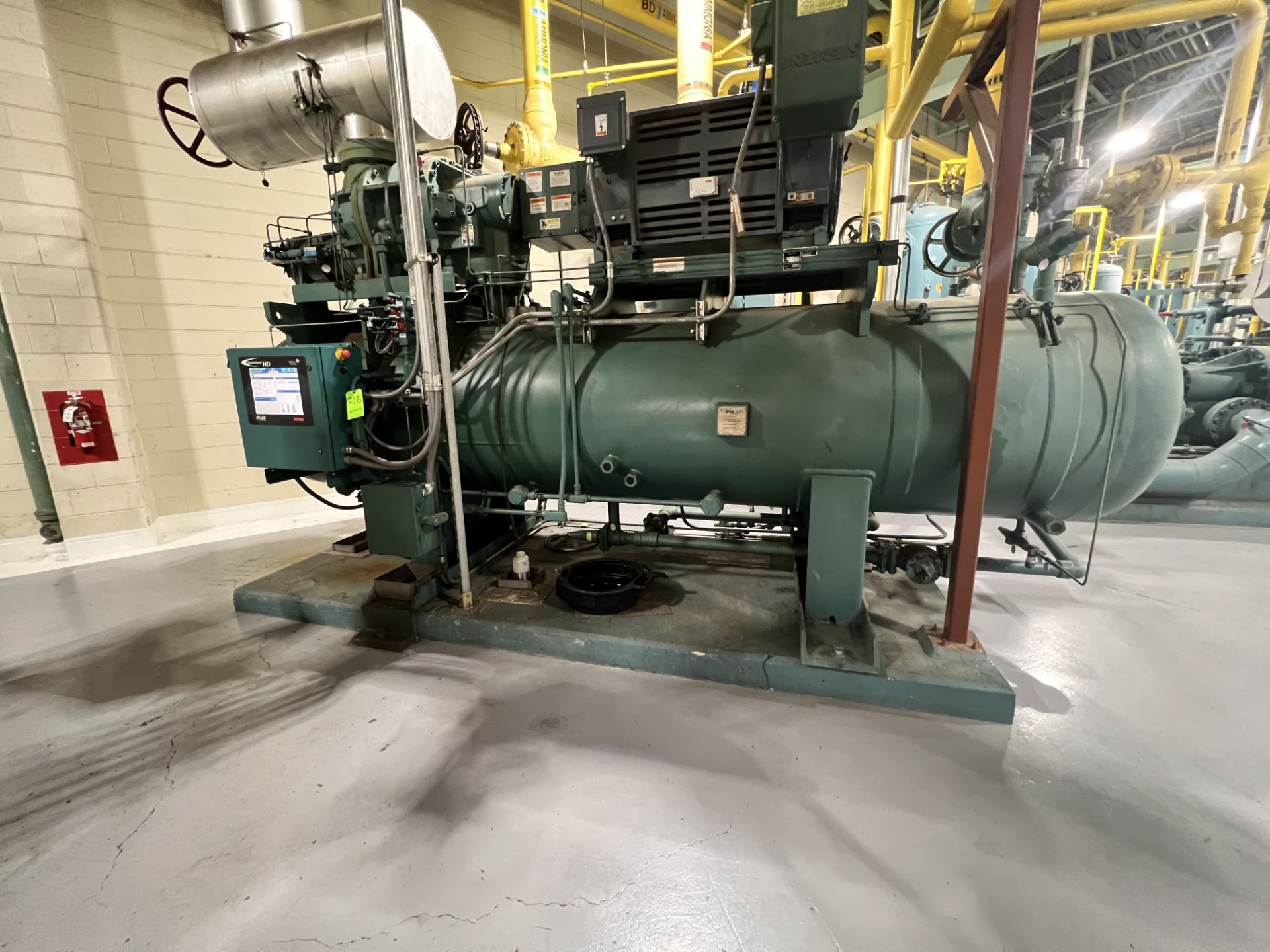 FRICK AMMONIA SCREW COMPRESSOR, MODEL RWB II 316 H, S/N WO482VFMCTTAA11, 3600 RPM - Image 7 of 34