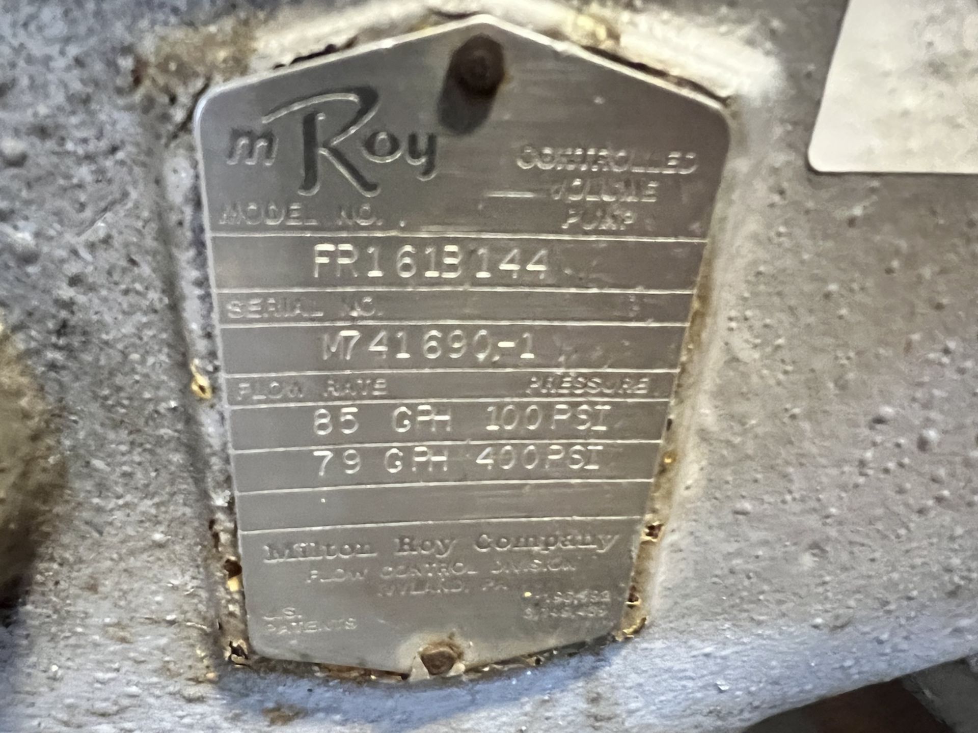 (3) PUMPS ON PALLET, (1) Labour Pump Model # 10-DHL, 2 x 2 x 8, 8" Impeller, 316 SS, 1750 RPM, 40 G - Image 10 of 10