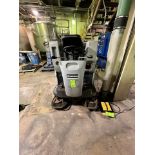 NILFISK ADVANCE FLOOR RIDE-ON FLOOR SWEEPER, MODEL SW4000 908440310, S/N 3510230200470, DATE CODE: