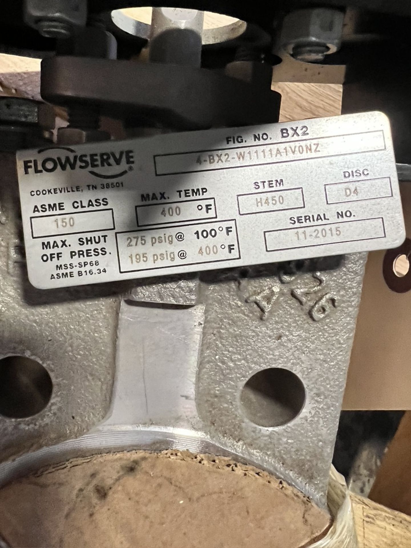 (2) NEW Kennedy Fire Main Gate Valve # KS-FW-200W, 3" Flanged(1) Flowserve Butterfly Valve 4" # 4- - Image 9 of 9