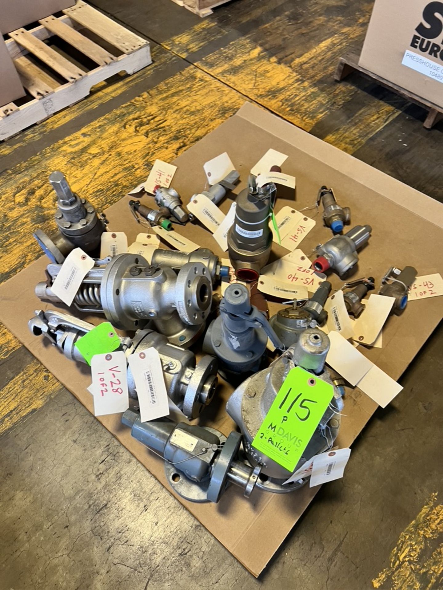 (2) PALLETS OF ASSORTED RELIEF VALVES (SIMPLE LOADING FEE $110) - Image 3 of 14