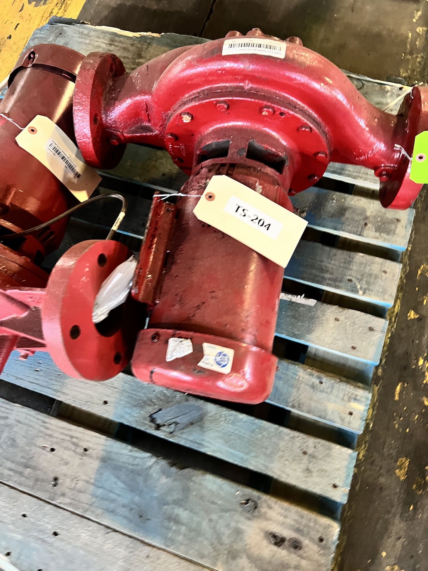 (2) BELL AND GOSSETT IN-LINE CENTRIUGAL PUMPS, MODEL 3X95C, SIZE 80 3 X 3 X 9.5, 5-HP - Image 7 of 8
