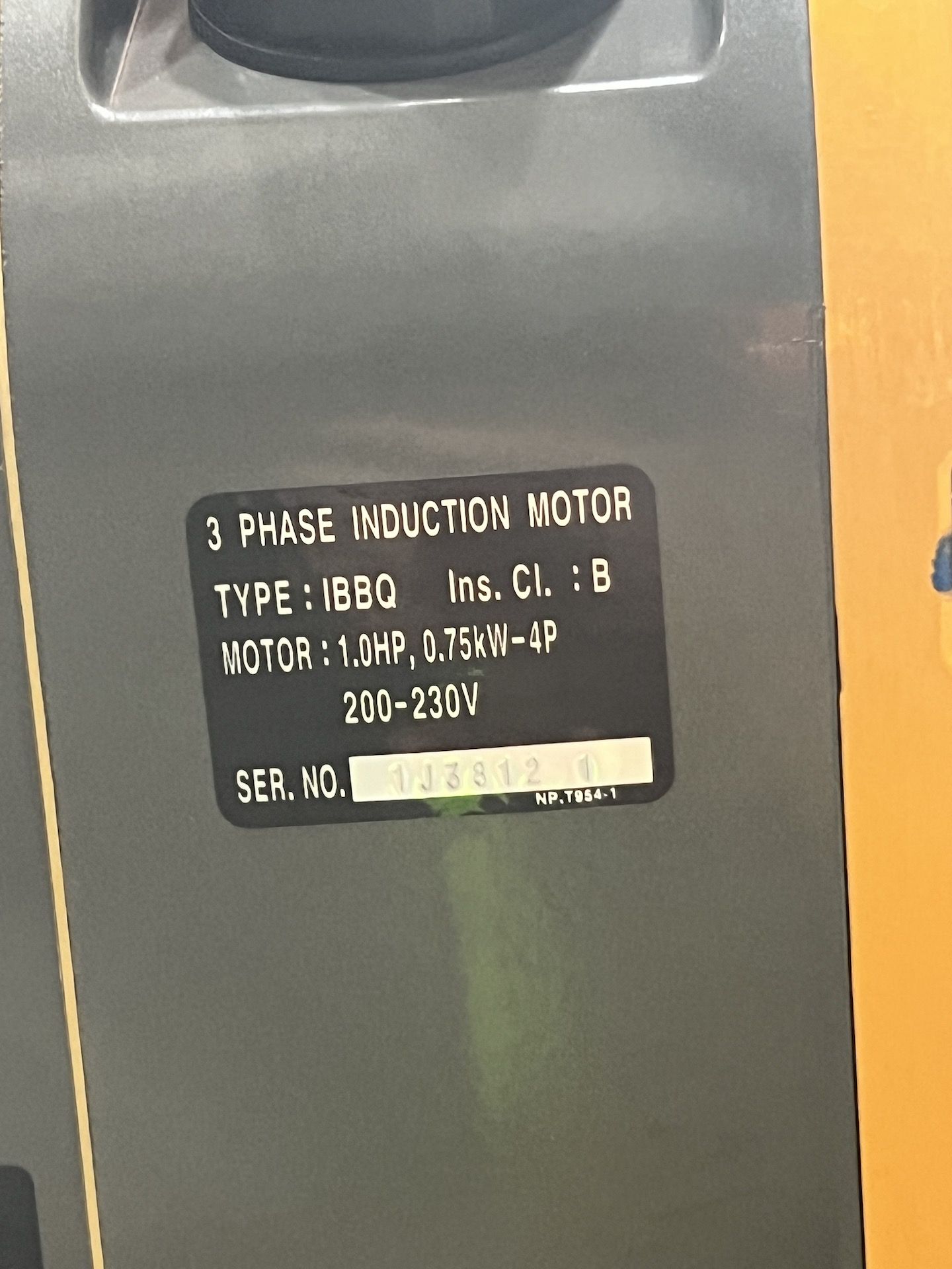 HARRINGTON 1/2-TON ELECTRIC CHAIN HOIST, INCLUDES I-BEAM (SIMPLE LOADING FEE $385) - Image 19 of 24