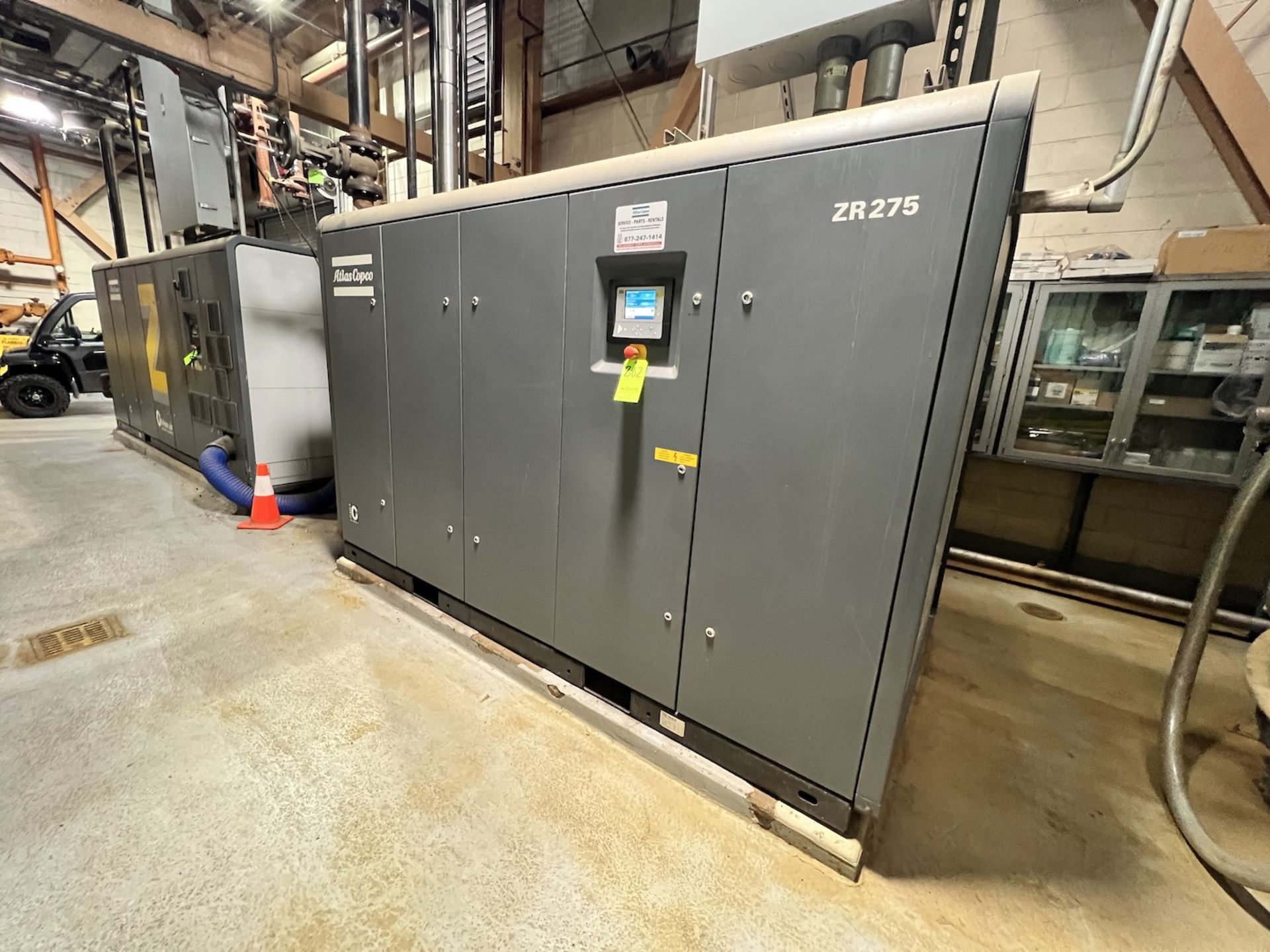 2013 ATLAS COPCO AIR COMPRESSOR, MODEL ZR 275, S/N APF183951, 341 HP, 8.6 BAR, 125 PSI - Image 2 of 36