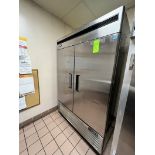 ATOSA B SERIES REACH-IN 2-DOOR S/S VERTICAL FREEZER (SIMPLE LOADING FEE $220)