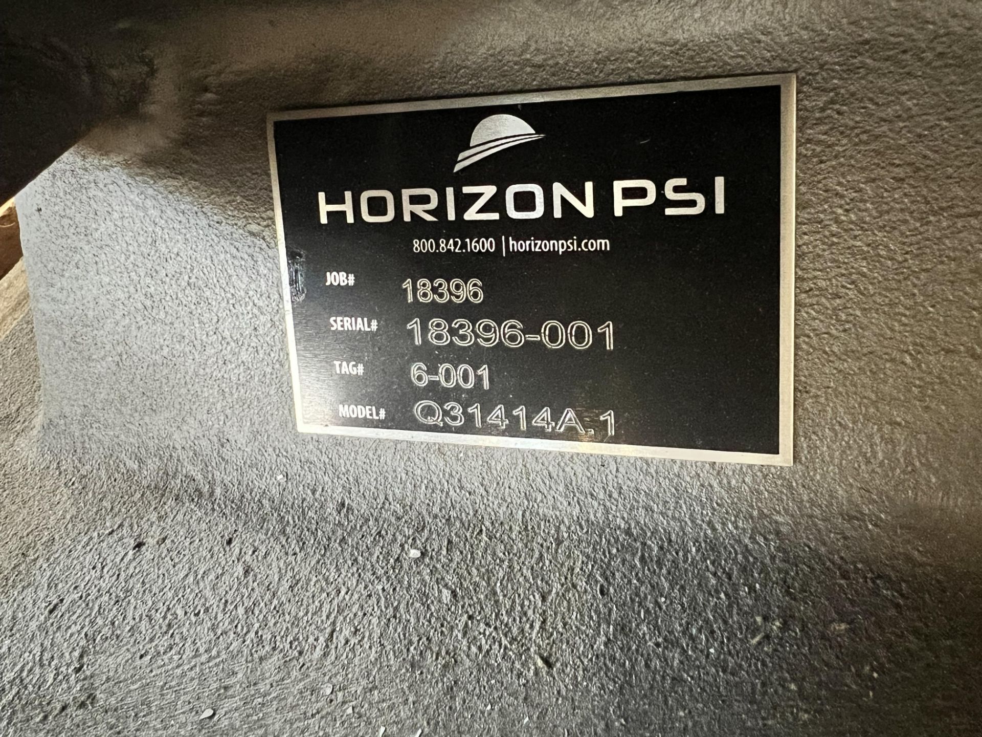 NEW HORIZON SYSTEMS INC ROTARY AIRLOCK VALVE, MODEL Q31414A.1, S/N 18396-001 (SIMPLE LOADING FEE - Image 6 of 7