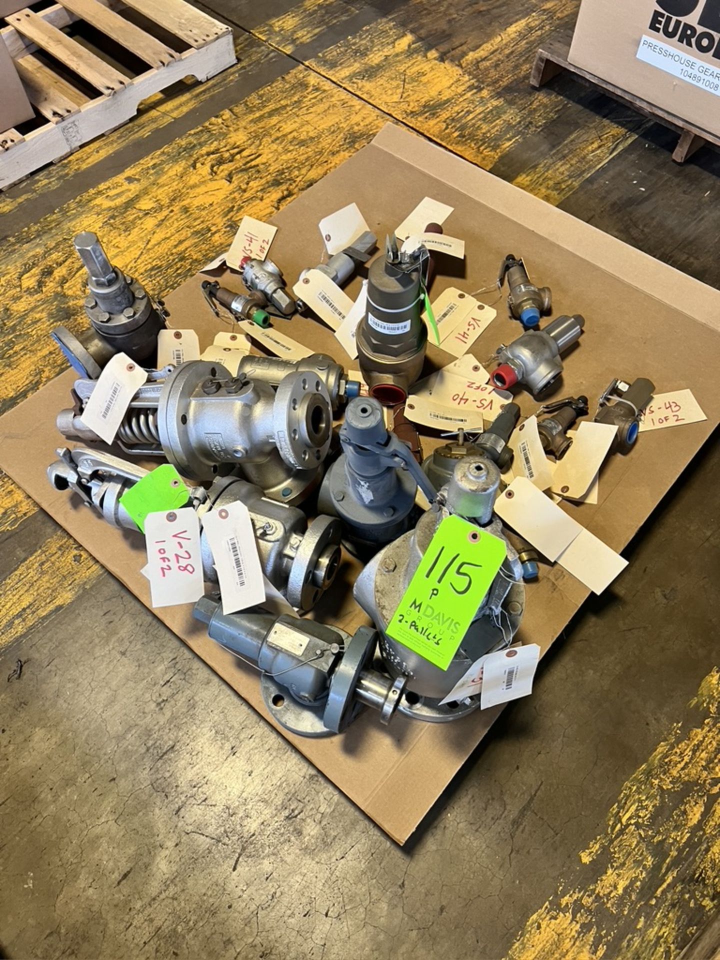 (2) PALLETS OF ASSORTED RELIEF VALVES (SIMPLE LOADING FEE $110) - Image 9 of 14