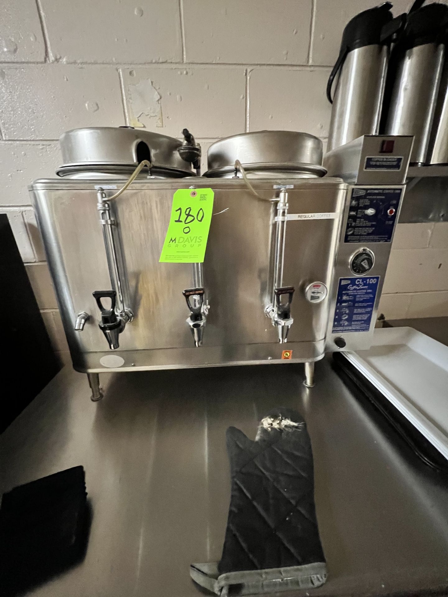 CECILWARE COFFEELOVERS CL-100 AUTOMATIC COFFEE URN (SIMPLE LOADING FEE $55) - Image 2 of 4