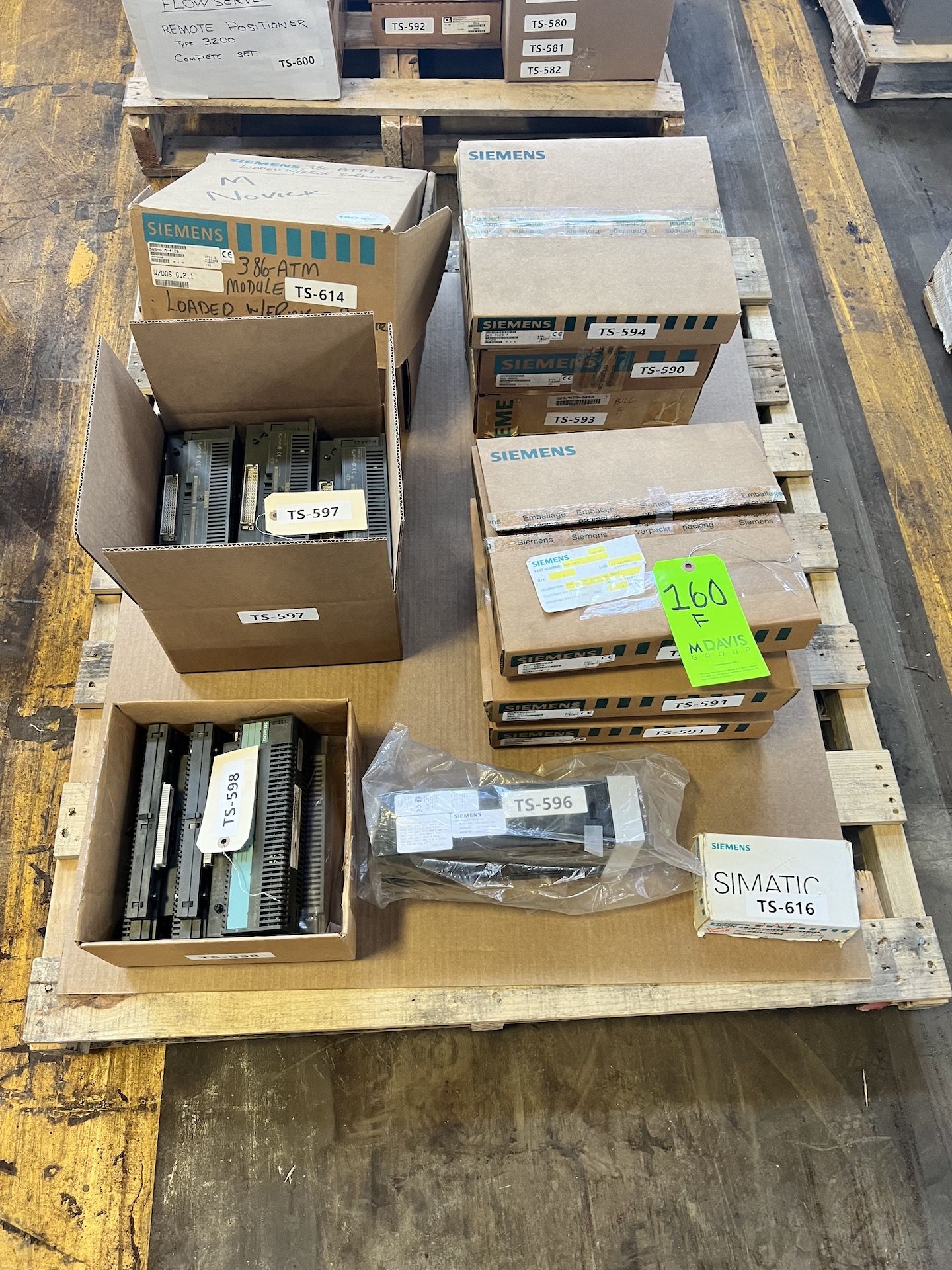 LOT OF ASSORTED INCLUDING: Siemens Process Automation Controller, Part # TGX:353A4F1CNB4, Siemens