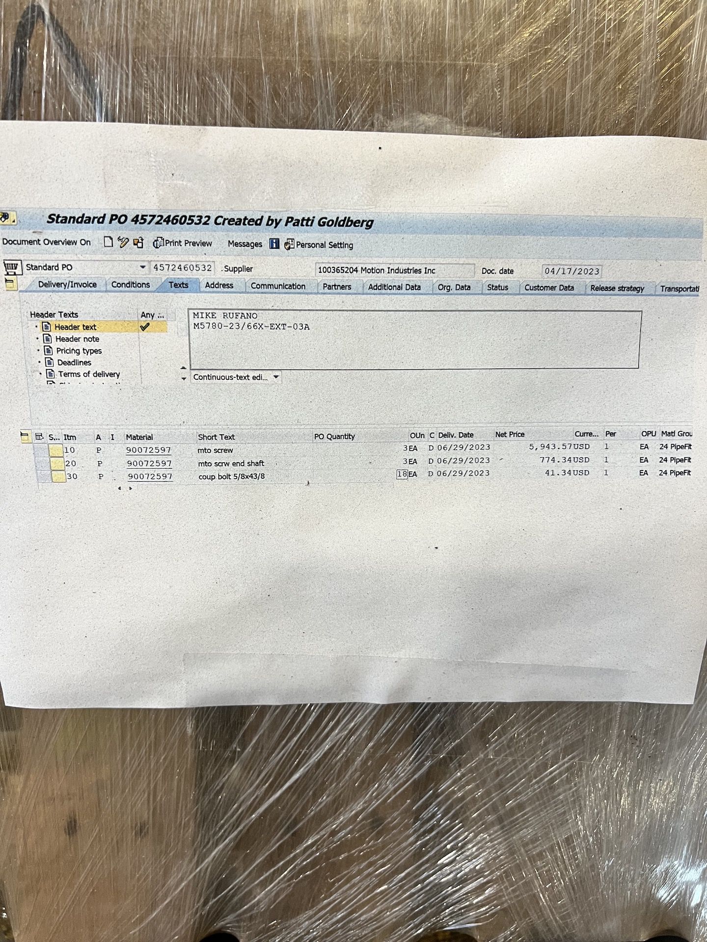 NEW 2023 S/S SCREW CONVEYORS / PRODUCTT AUGERS (SIMPLE LOADING FEE $220) - Image 10 of 11