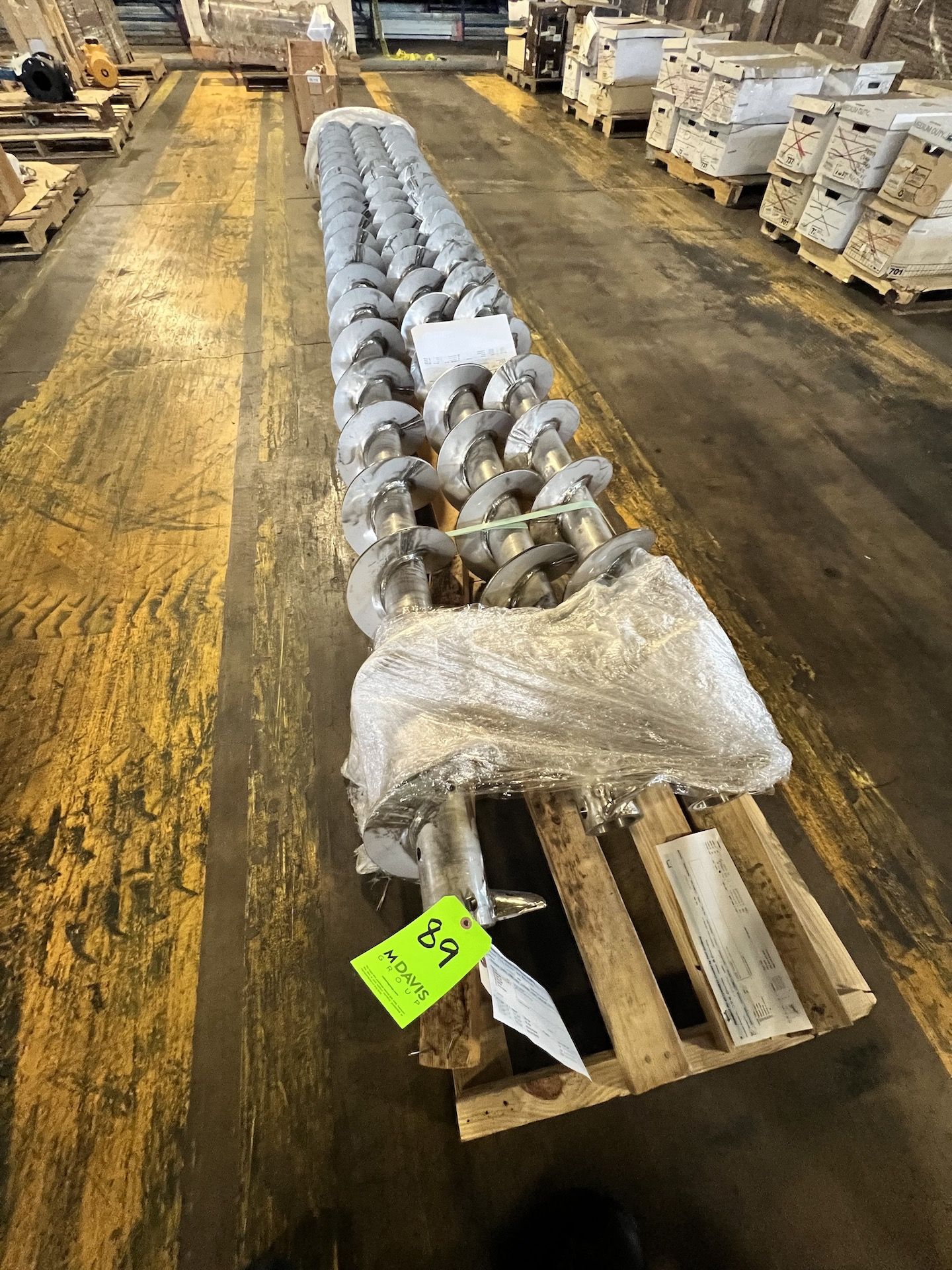 NEW 2023 S/S SCREW CONVEYORS / PRODUCTT AUGERS (SIMPLE LOADING FEE $220)