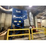 DONALDSON TORIT DOWNFLO DUST COLLECTOR, MODEL DF T3-24, S/N IG562777-002, 12-CARTRIDGE