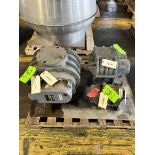 (3) PD VACUUM PUMP BLOWER HEADS AND (1) MOTOR, PUMPS BY GARDNER DENVER SUTORBILT AND TUTHILL