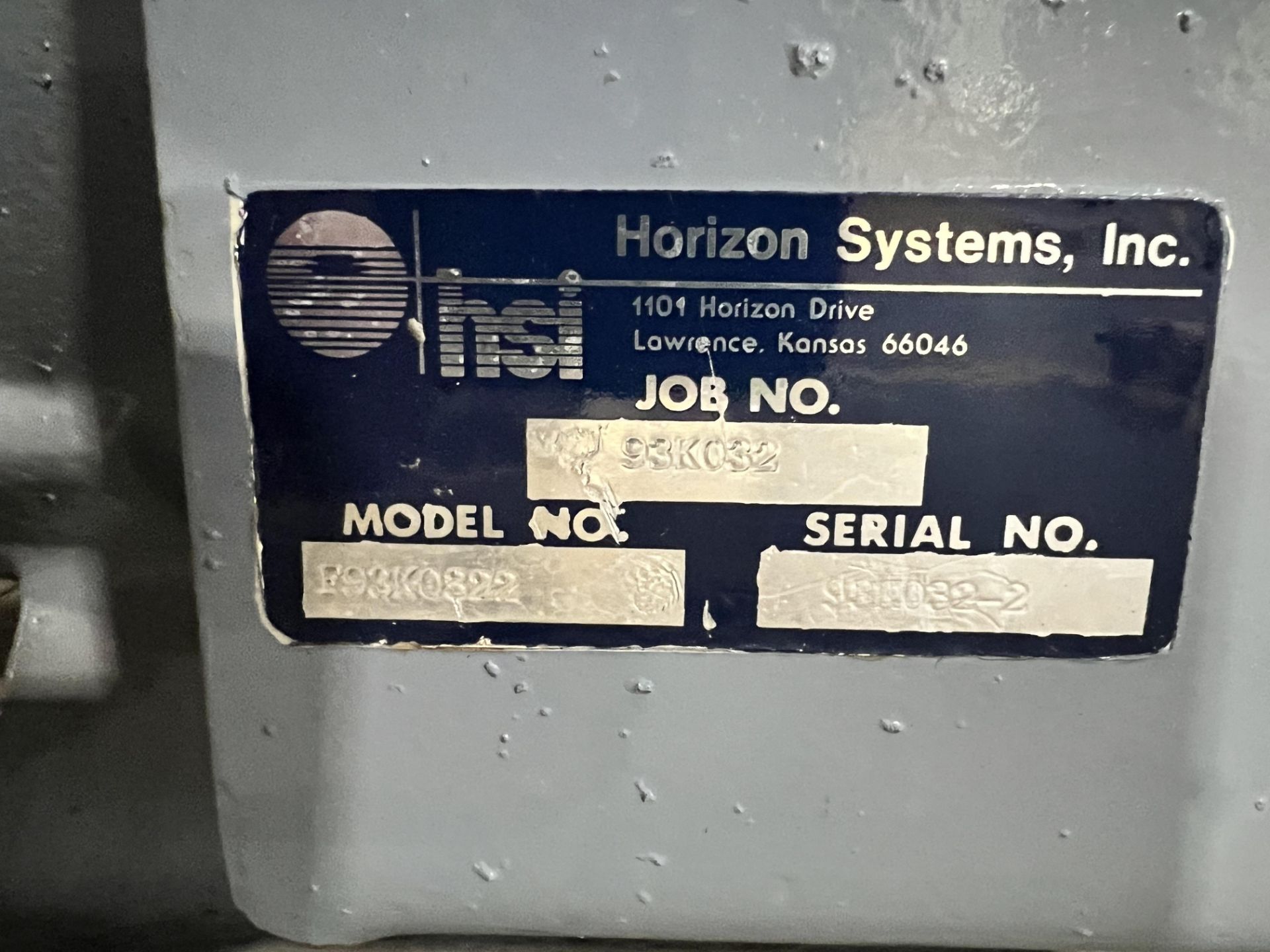 NEW HORIZON SYSTEMS INC ROTARY AIRLOCK VALVE, MODEL F93KO322 (SIMPLE LOADING FEE $110) - Image 10 of 17