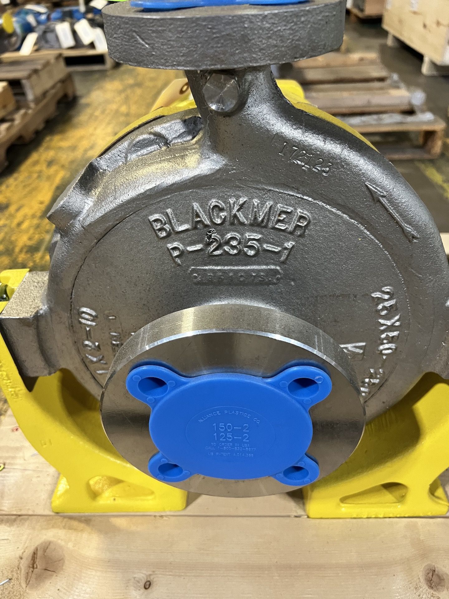 NEW BLACKMER CENTRIFUGAL PUMP HEAD, MODEL FRA, S/N 2321841 A, SIZE 1X2-10 (SIMPLE LOADING FEE $110) - Image 2 of 7