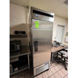ATOSA SINGLE-DOOR S/S B-SERIES REACH-IN VERTICAL FREEZER, MODEL MBF8501GR, 115 V, 1 PHASE