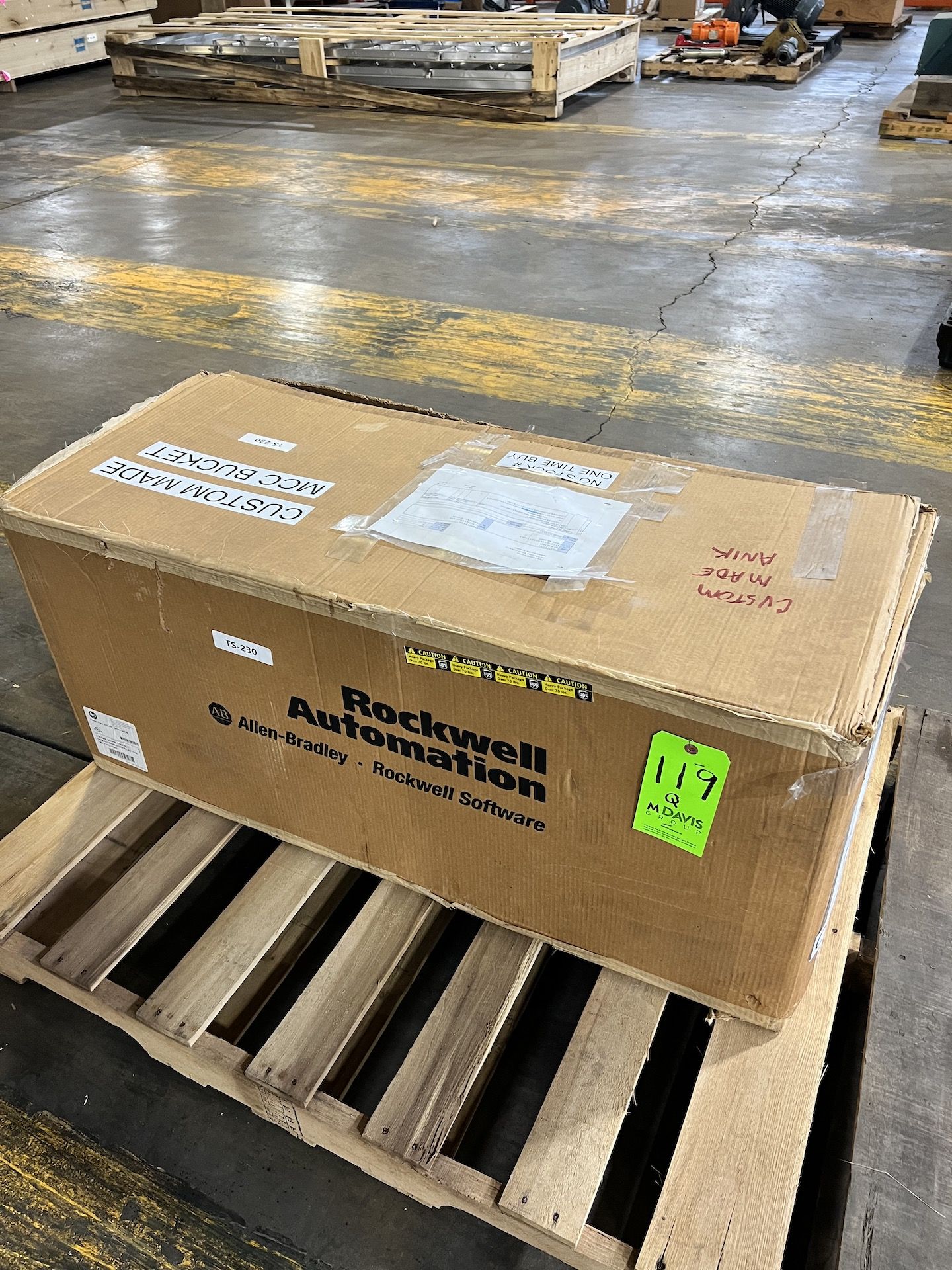 NEW Allen Bradley # 2163 MCC Bucket With 15 HP VFD Secure Connect (SIMPLE LOADING FEE $220)