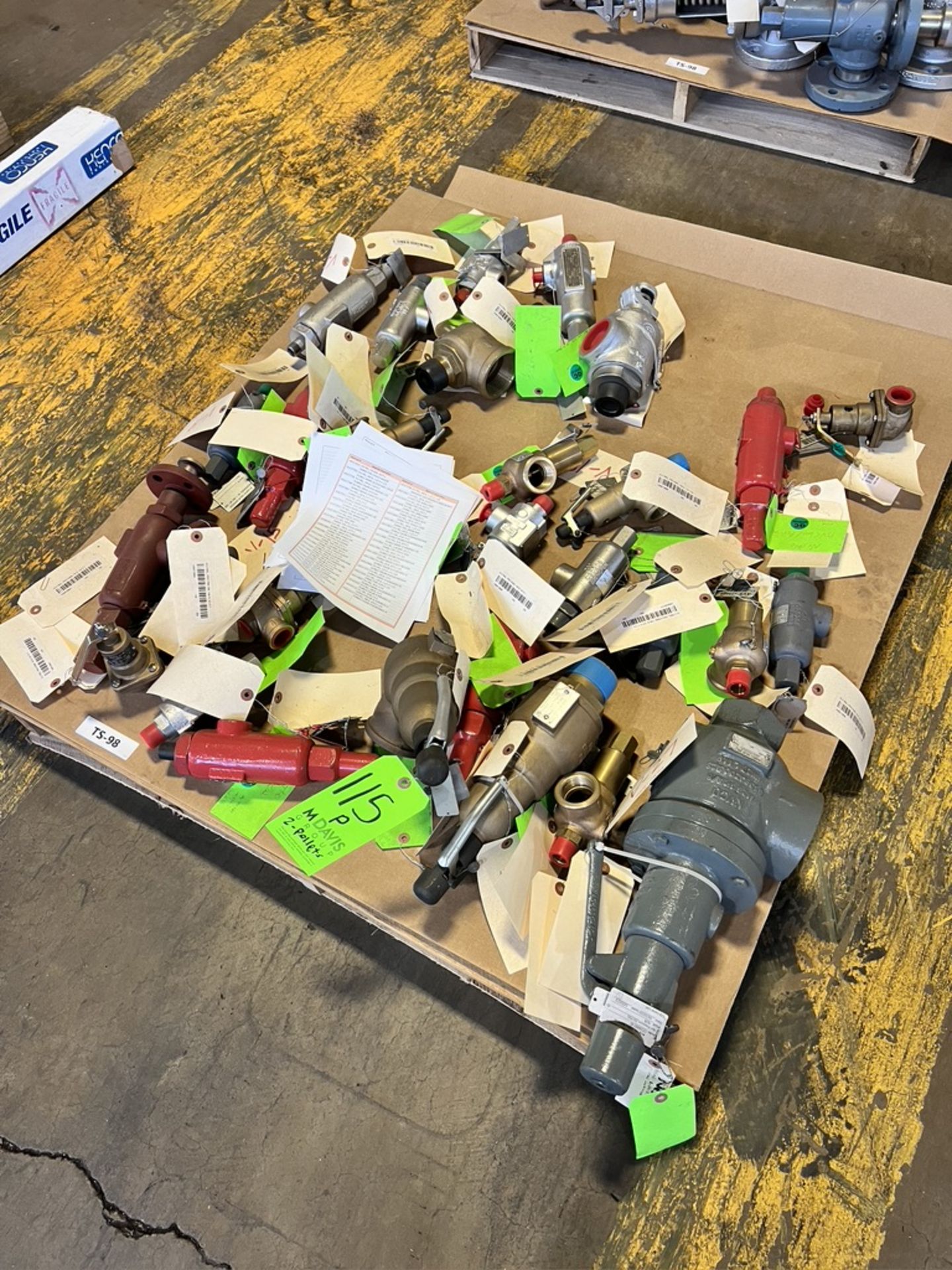 (2) PALLETS OF ASSORTED RELIEF VALVES (SIMPLE LOADING FEE $110) - Image 4 of 14