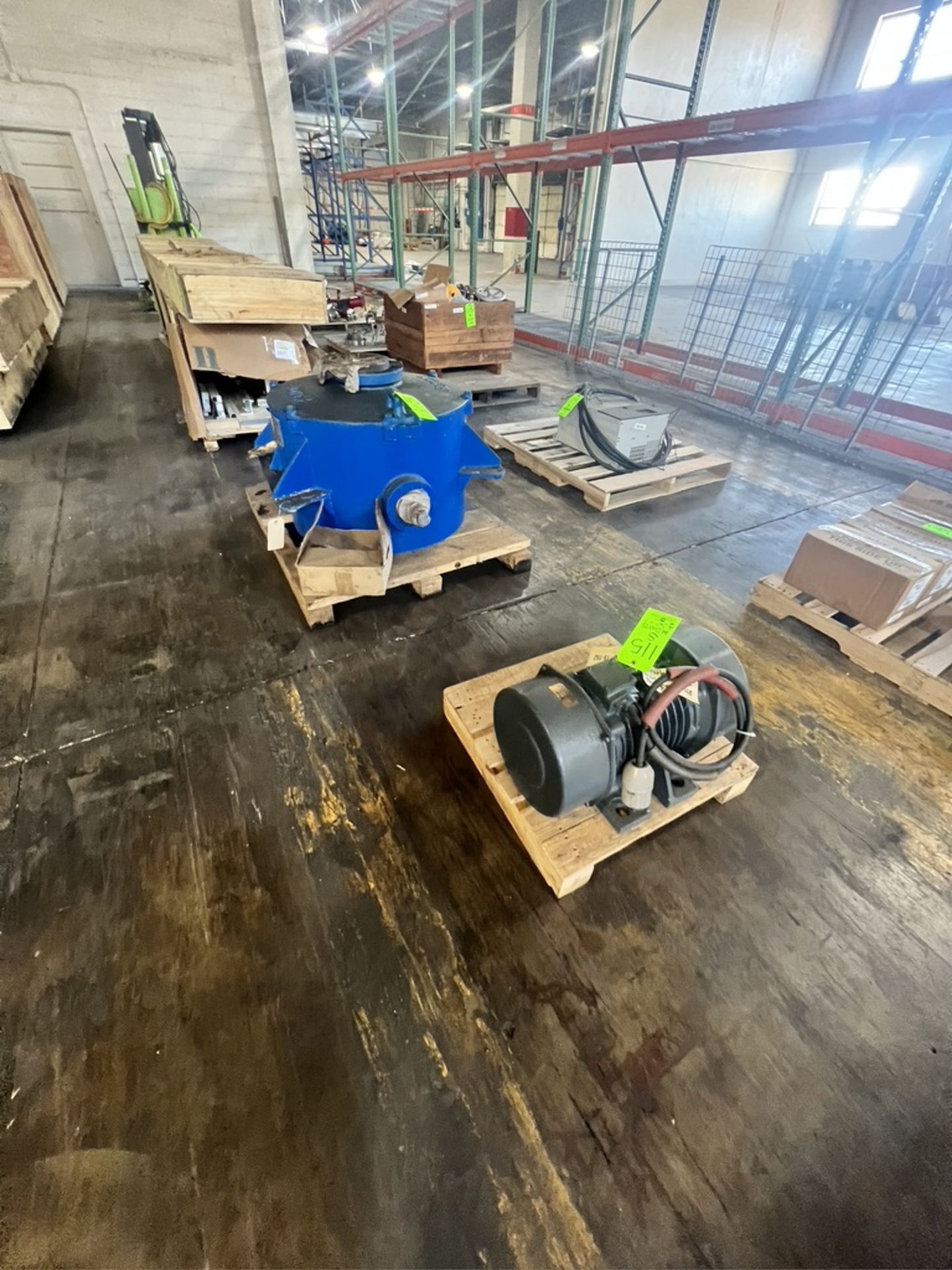 ASSORTED ROTEX SCREENER COMPONENTS, INCLUDING: Rotex Screener Gear Box ...