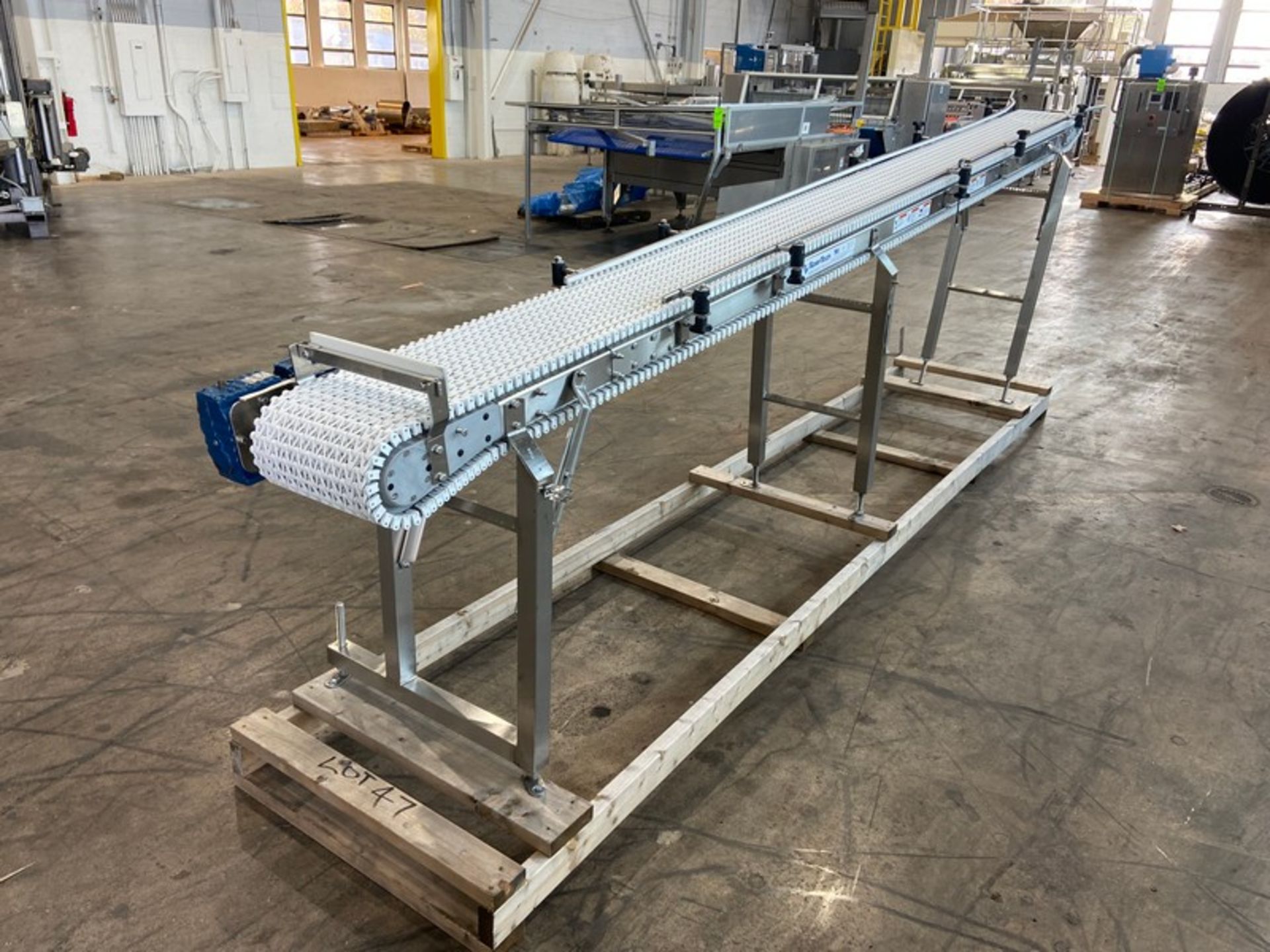 SPANTECH 15'' L X 12" W CASE CONVEYOR, (YOG47)(INV#84331)(Located @ the MDG Auction Showroom 2.0 - Image 9 of 12