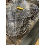 APPROX. 100' OF 8" TABLETOP CONVEYOR CHAIN, TABBED ROLLER, (APPROX. SHIPPING DIMS: 48"L x 40"W x