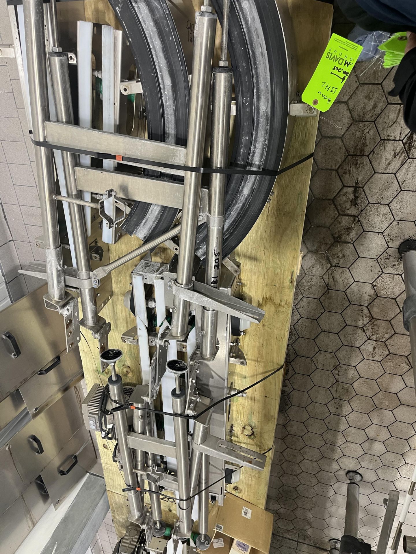 SECTION OF SIDEL S/S CONVEYOR 11 FT" IN LENGTH 4" IN W" (MISSING BELT) - Image 2 of 2